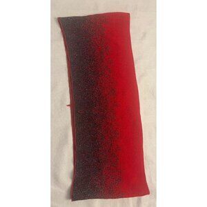 Women’s Red and Black Ombre Wrap Scarf Lightweight Stylish Winter Accessory